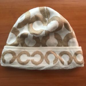 Authentic Coach beanie hat